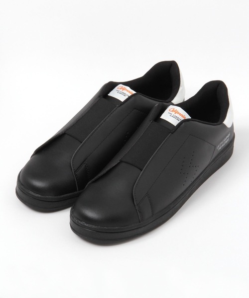 BAYFLOW(ベイフロー)の「スムーススリッポン(スリッポン・メンズ・ホワイト/ブラック・SMALL/MEDIUM)」の1枚目の写真