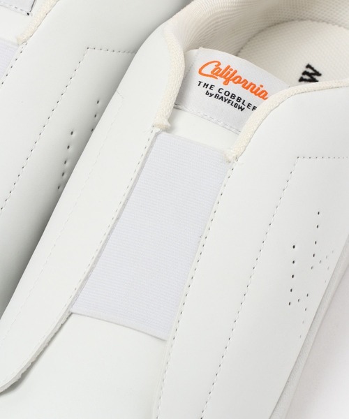 BAYFLOW(ベイフロー)の「スムーススリッポン(スリッポン・メンズ・ホワイト/ブラック・SMALL/MEDIUM)」の8枚目の写真