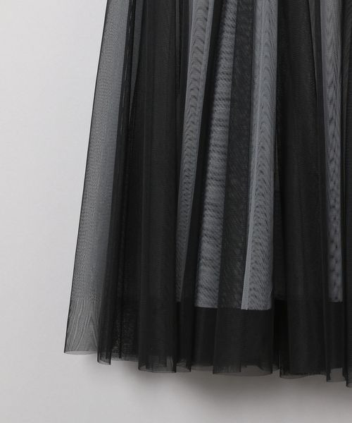 JEANASIS（ジーナシス）の「チュール2WAYフレアスカート/168870（スカート・レディース・ブラック系その他/グレー系その他/グリーン系その他・SMALL/MEDIUM）」の13枚目の写真