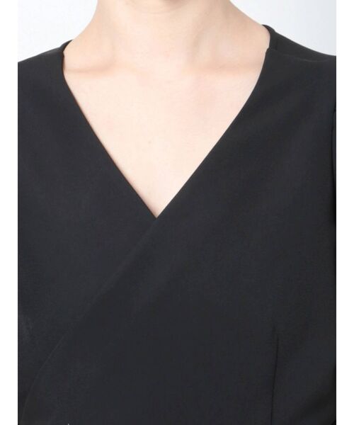 CALNAMUR(カルナムール)の「2Wayサイドオープンワンピース(ワンピース・レディース・ブラック/ブラウン・FREE)」の5枚目の写真