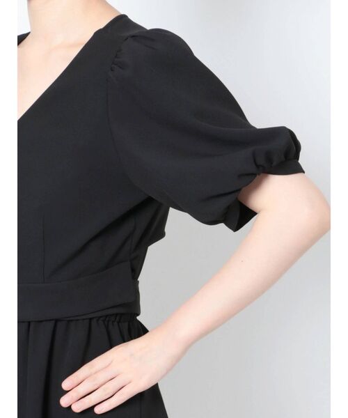 CALNAMUR(カルナムール)の「2Wayサイドオープンワンピース(ワンピース・レディース・ブラック/ブラウン・FREE)」の6枚目の写真