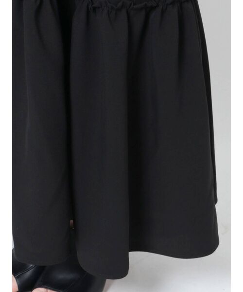 CALNAMUR(カルナムール)の「2Wayサイドオープンワンピース(ワンピース・レディース・ブラック/ブラウン・FREE)」の7枚目の写真