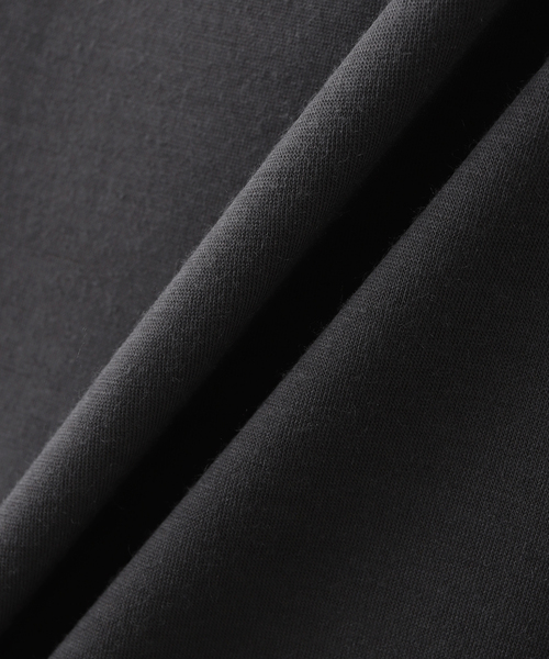 417 EDIFICE（フォーワンセブンエディフィス）の「【WOOLLABO / ウールラボ】別注 ハイブリッドメリノウールL/Sカットソー（Tシャツ/カットソー・メンズ・ブラック/グレー・MEDIUM/LARGE/X-LARGE）」の6枚目の写真