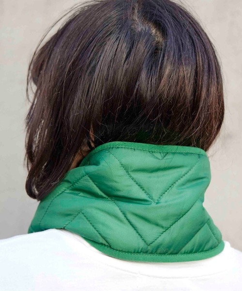 CONTROL FREAK（コントロールフリーク）の「CONTROL FREAK(コントロールフリーク)キルトボアティペット（マフラー・レディース・ホワイト/ブラック/ベージュ/グリーン・FREE）」の13枚目の写真