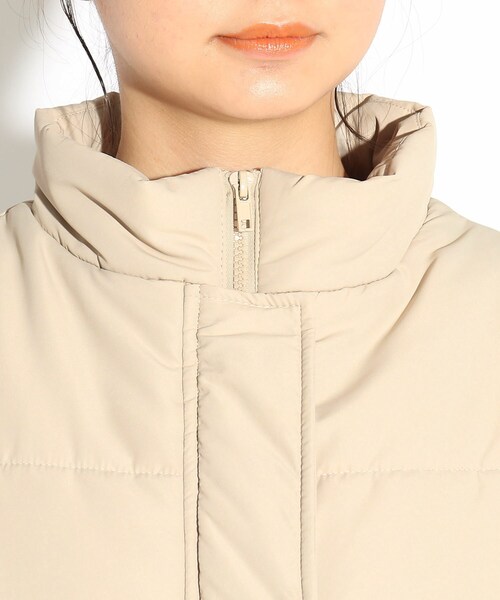 PINK-latte(ピンクラテ)の「◆中綿べスト(その他アウター・キッズ・ブラック/ナチュラル・14/15 /16)」の21枚目の写真