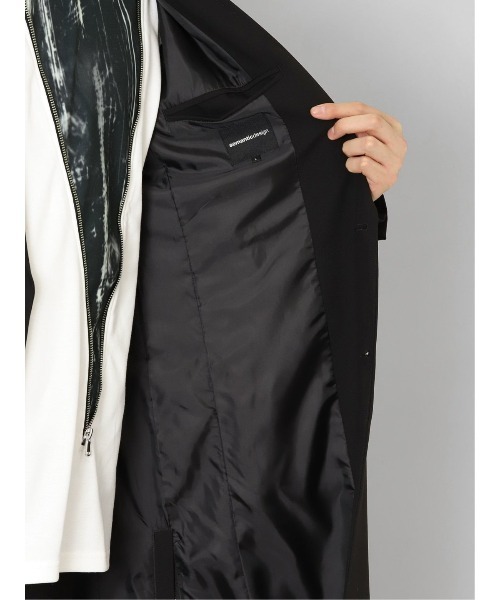 semantic design（セマンティックデザイン）の「セマンティックデザイン/semantic design NOBILITY チェスターコート（チェスターコート・メンズ・ブラック・S/MEDIUM/LARGE/X-LARGE）」の6枚目の写真