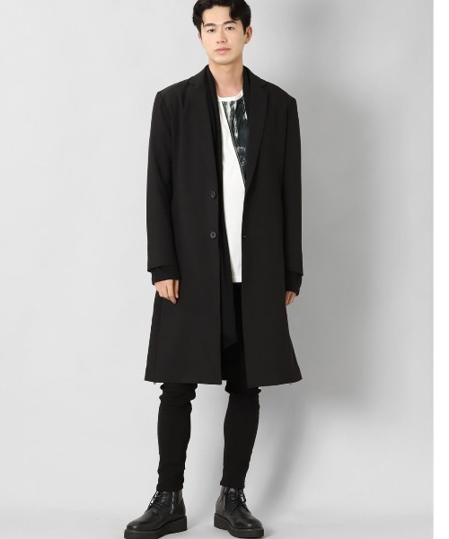 semantic design（セマンティックデザイン）の「セマンティックデザイン/semantic design NOBILITY チェスターコート（チェスターコート・メンズ・ブラック・S/MEDIUM/LARGE/X-LARGE）」の17枚目の写真