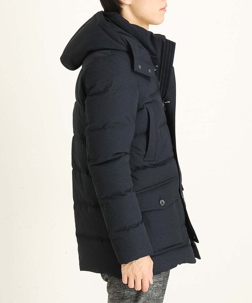 MICHEL KLEIN HOMME (ミッシェルクランオム)の「ハーフダウンコート(ダウンジャケット/コート・メンズ・ネイビー/ブラック・LARGE/MEDIUM/X-LARGE)」の9枚目の写真