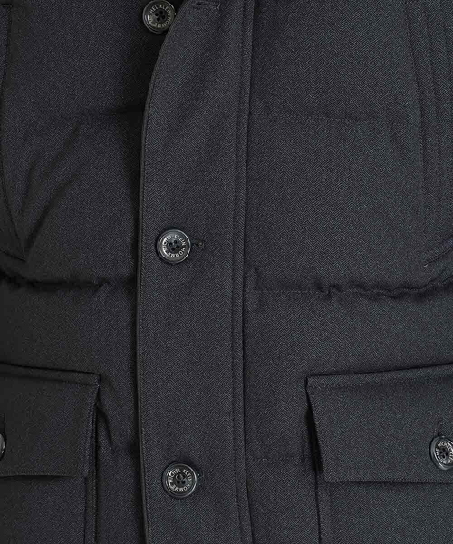 MICHEL KLEIN HOMME (ミッシェルクランオム)の「ハーフダウンコート(ダウンジャケット/コート・メンズ・ネイビー/ブラック・LARGE/MEDIUM/X-LARGE)」の13枚目の写真