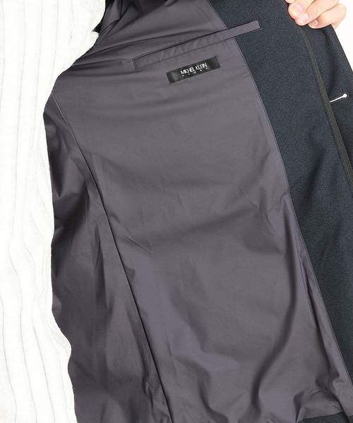 MICHEL KLEIN HOMME (ミッシェルクランオム)の「ハーフダウンコート(ダウンジャケット/コート・メンズ・ネイビー/ブラック・LARGE/MEDIUM/X-LARGE)」の19枚目の写真