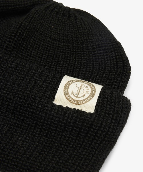 DEUS EX MACHINA(デウスエクスマキナ)の「DECK BEANIE(ニットキャップ/ビーニー・メンズ・イエロー/ブラック/ネイビー・OS)」の11枚目の写真