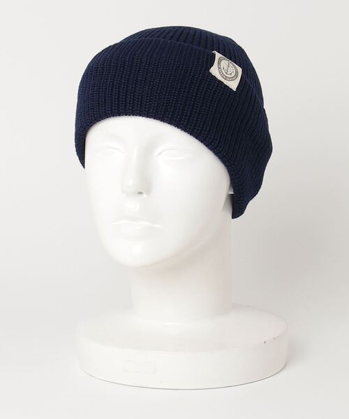 DEUS EX MACHINA(デウスエクスマキナ)の「DECK BEANIE(ニットキャップ/ビーニー・メンズ・イエロー/ブラック/ネイビー・OS)」の6枚目の写真