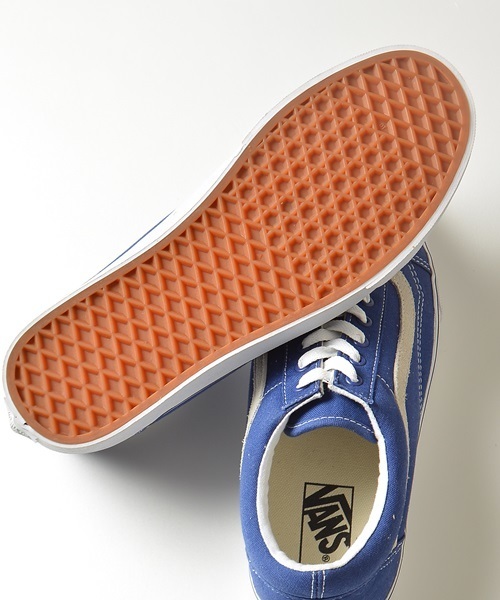 VANS（バンズ）の「★★VANS エクスクルーシブ: 【OLD SKOOL / オールドスクール】 ブルーキャンバス スニーカー■（スニーカー・メンズ・ブルー・8.5/10.5/10/11/8/9.5/9）」の7枚目の写真