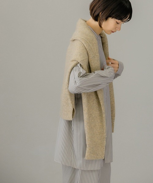 KBF（ケイビーエフ）の「マルチストライプデザインシャツ（シャツ/ブラウス・レディース・ブルー系その他/ホワイト系その他・ONE）」の22枚目の写真