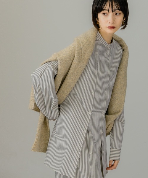 KBF（ケイビーエフ）の「マルチストライプデザインシャツ（シャツ