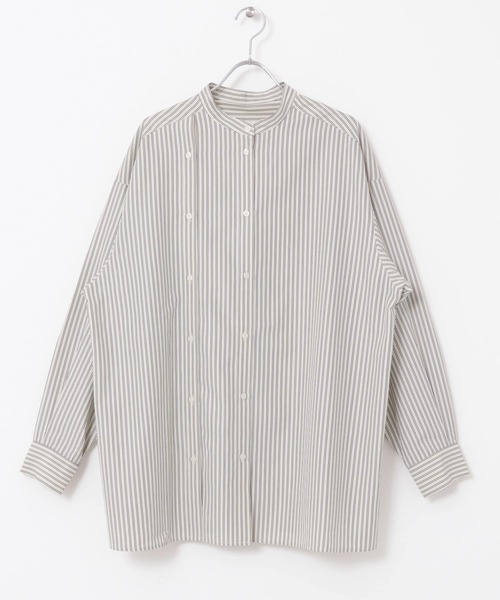 KBF（ケイビーエフ）の「マルチストライプデザインシャツ（シャツ