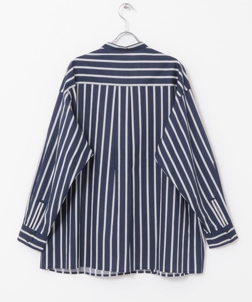 KBF（ケイビーエフ）の「マルチストライプデザインシャツ（シャツ/ブラウス・レディース・ブルー系その他/ホワイト系その他・ONE）」の14枚目の写真