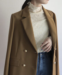 fredy emue | [追加]フラワータートルネックカットソー(Tシャツ/カットソー)