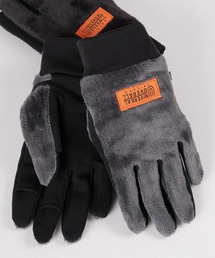 UNIVERSAL OVERALL（ユニバーサルオーバーオール）の「【79】【UNIVERSAL OVERALL/ユニバーサルオーバーオール】ブランドロゴ ボアフリースグローブ/ スマートフォン対応/手袋/防寒（手袋）」