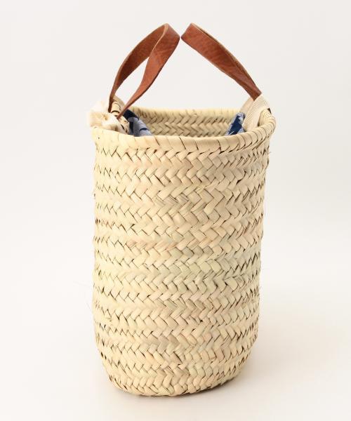 B:MING by BEAMS(ビーミングバイビームス)の「<LEE 7月号掲載>ビーミング by ビームス / カゴバッグ(インナーバッグ付)(かごバッグ・レディース・ホワイト/ネイビー・ONE SIZE)」の13枚目の写真