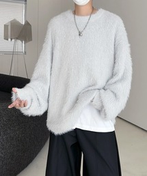 FVLMEN(フルメン)の■25AW新色追加【FVLMEN】shaggy crew knit pullover/シャギー クルー ニット プルオーバー(ニット/セーター)