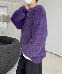 EFFECTION（エフェクション）の「■2026AW 新色追加【FVLMEN】shaggy fur crew knit sweater pullover/シャギー ファー クルー ニット セーター プルオーバー（ニット/セーター）」