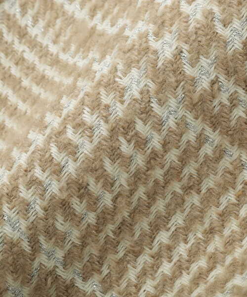 PROPORTION BODY DRESSING（プロポーションボディドレッシング）の「ハートカットラメツイードミニスカート / 1213120901（スカート・レディース・パープル/ベージュ・X-SMALL/SMALL/MEDIUM）」の17枚目の写真