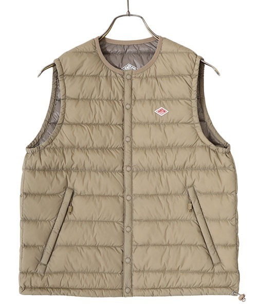 DANTON（ダントン）｜レディースのダウンベスト（ベージュ系）一覧 - WEAR