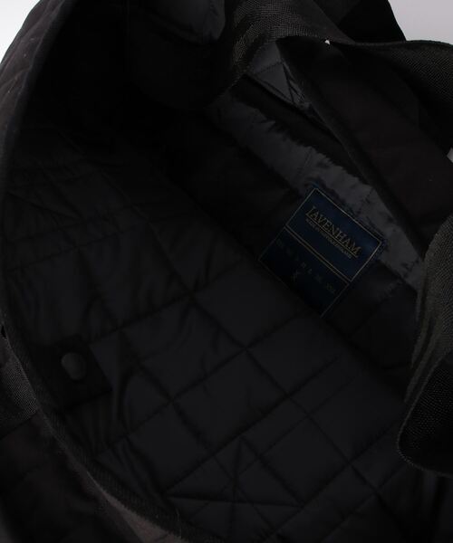 LAVENHAM（ラベンハム）の「BIG TOTE BAG / ビッグ トートバッグ（トートバッグ・レディース・ブラック・ONE SIZE）」の7枚目の写真