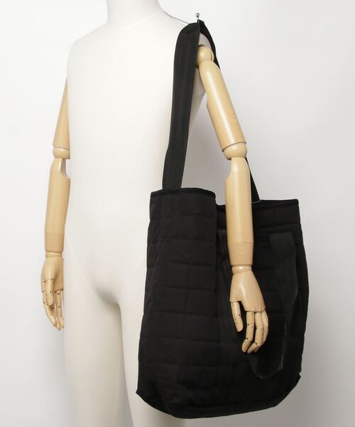 LAVENHAM（ラベンハム）の「BIG TOTE BAG / ビッグ トートバッグ（トートバッグ・レディース・ブラック・ONE SIZE）」の8枚目の写真