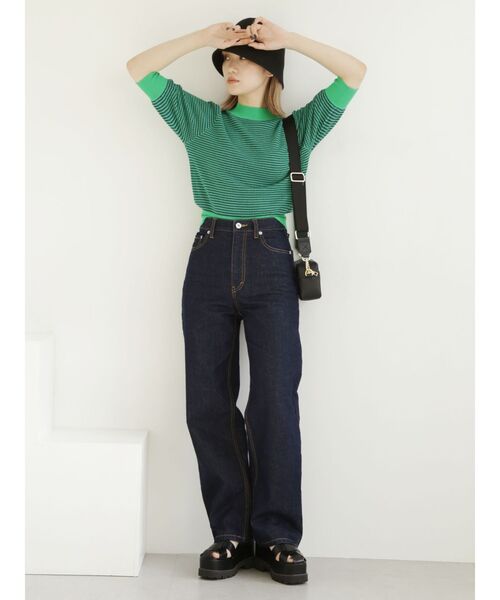 MURUA(ムルーア)の「クロスストラップサンダル(サンダル・レディース・ホワイト/ブラック・35/36/37)」の12枚目の写真