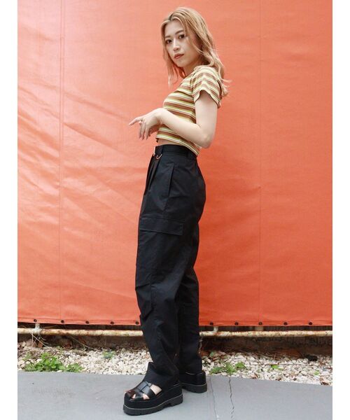 MURUA(ムルーア)の「クロスストラップサンダル(サンダル・レディース・ホワイト/ブラック・35/36/37)」の21枚目の写真