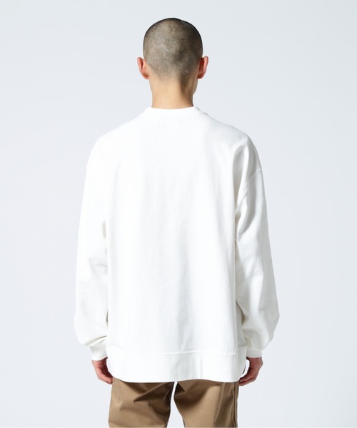 MANASTASH（マナスタッシュ）の「MANASTASH/マナスタッシュ　MS SEAM TEE（Tシャツ/カットソー・メンズ・ベージュ/グレー/ホワイト・L/M/XL）」の5枚目の写真