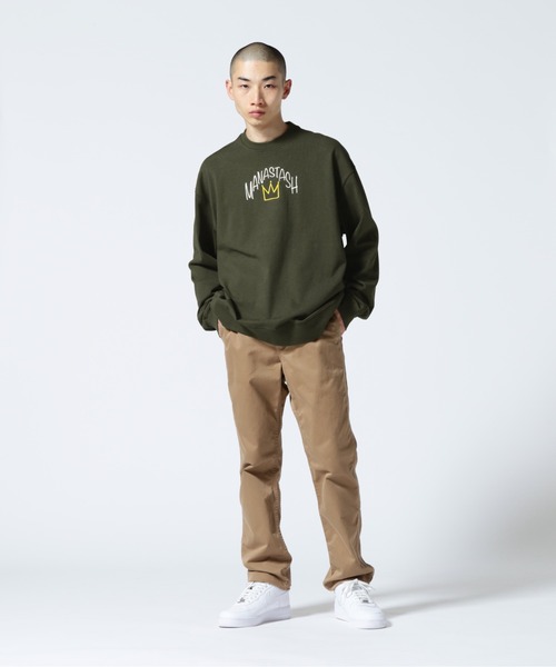 MANASTASH（マナスタッシュ）の「MANASTASH/マナスタッシュ　MS SEAM TEE（Tシャツ/カットソー・メンズ・ベージュ/グレー/ホワイト・L/M/XL）」の11枚目の写真