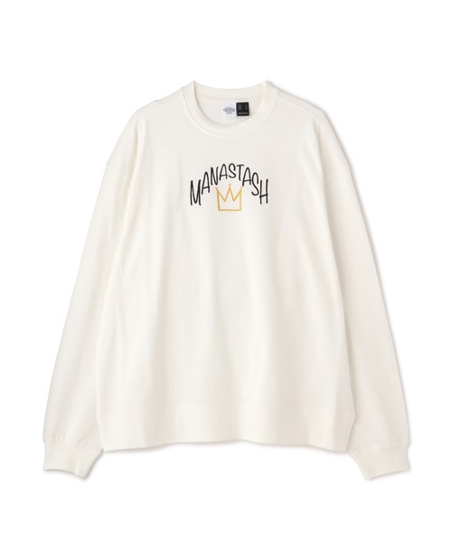 MANASTASH（マナスタッシュ）の「MANASTASH/マナスタッシュ　MS SEAM TEE（Tシャツ/カットソー・メンズ・ベージュ/グレー/ホワイト・L/M/XL）」の14枚目の写真