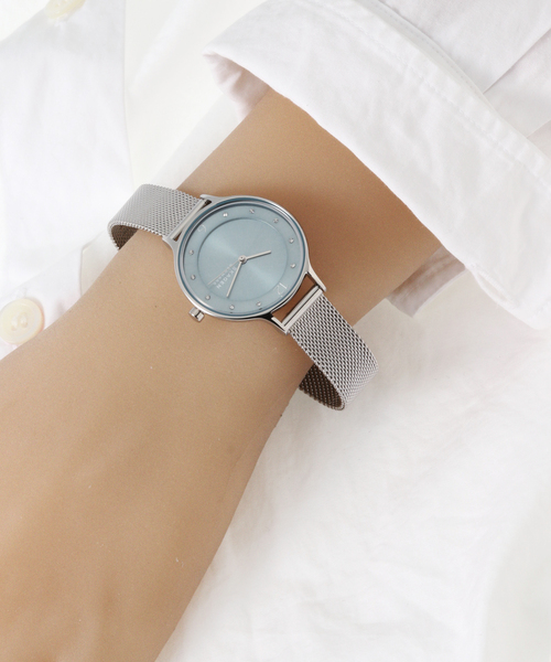 SKAGEN(スカーゲン)の「【SKAGEN/スカーゲン】 SKW3065 30mm【 ウォッチ 】(アナログ腕時計・レディース・シルバー・FREE)」の5枚目の写真
