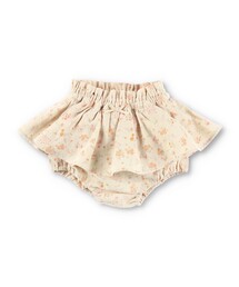 ガーゼ花柄フリルブルマ