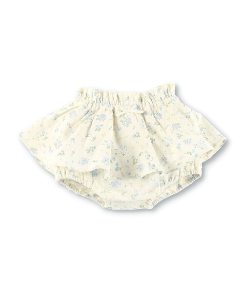 BRANSHES(ブランシェス)の「ガーゼ花柄フリルブルマ(その他ベビーウェア・キッズ・ベージュ/アイボリー・FREE)」の6枚目の写真