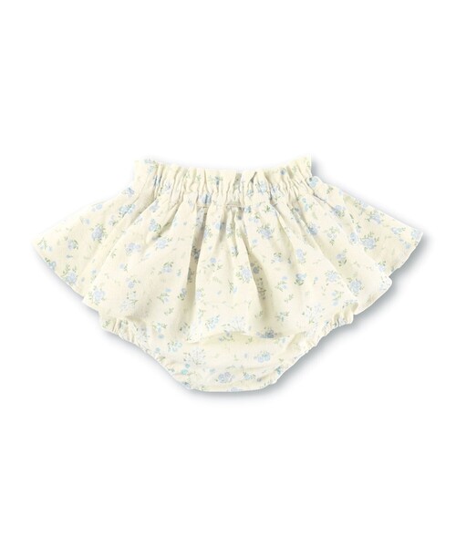 BRANSHES(ブランシェス)の「ガーゼ花柄フリルブルマ(その他ベビーウェア・キッズ・ベージュ/アイボリー・FREE)」の7枚目の写真