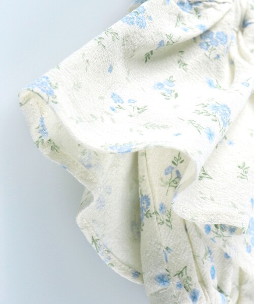 BRANSHES(ブランシェス)の「ガーゼ花柄フリルブルマ(その他ベビーウェア・キッズ・ベージュ/アイボリー・FREE)」の11枚目の写真