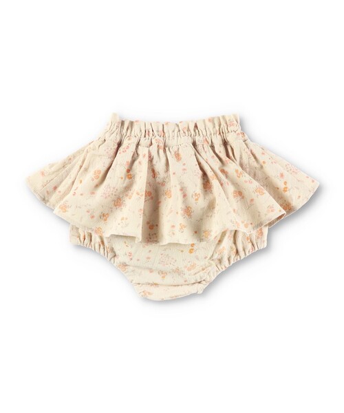 BRANSHES(ブランシェス)の「ガーゼ花柄フリルブルマ(その他ベビーウェア・キッズ・ベージュ/アイボリー・FREE)」の15枚目の写真