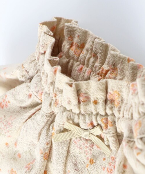 BRANSHES(ブランシェス)の「ガーゼ花柄フリルブルマ(その他ベビーウェア・キッズ・ベージュ/アイボリー・FREE)」の16枚目の写真