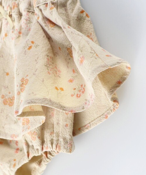 BRANSHES(ブランシェス)の「ガーゼ花柄フリルブルマ(その他ベビーウェア・キッズ・ベージュ/アイボリー・FREE)」の19枚目の写真