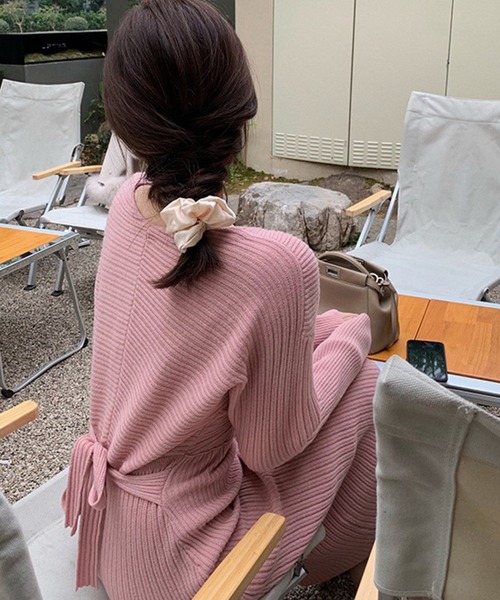 BANICO（バニコ）の「ニットワンピース（ワンピース・レディース・パープル/ブルー/ピンク・XX-SMALL/SMALL/X-SMALL）」の14枚目の写真