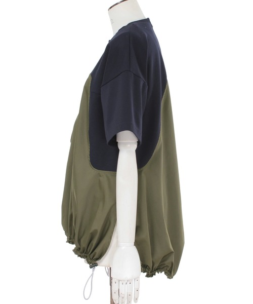 UN3D　POCKET DOCKING DRAWSTRING T-SH UN3D.／アンスリード／POCKET DOCKING DRAWSTRING T-SHIRT