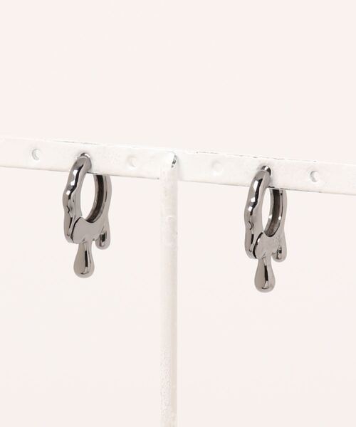 ZUCCa（ズッカ）の「ドリップアクセサリー（ネックレス・レディース・ブラック/シルバー・FREE）」の3枚目の写真