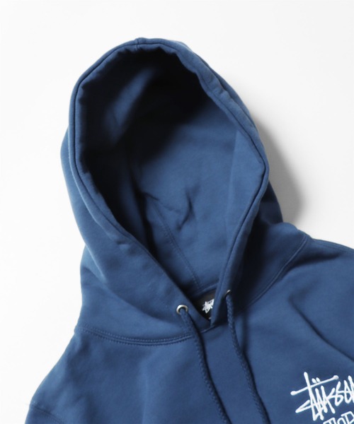 STUSSY（ステューシー）の「STUSSY/ステューシー Top Form Hood フーディー（パーカー・レディース・ワインレッド/ネイビー・L/S）」の3枚目の写真