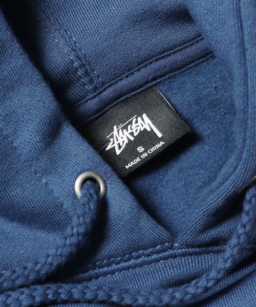 STUSSY（ステューシー）の「STUSSY/ステューシー Top Form Hood フーディー（パーカー・レディース・ワインレッド/ネイビー・L/S）」の5枚目の写真
