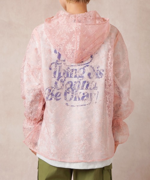 Lull(ルル)の「【Lull / ルル】パールボタンレースパーカー(パーカー・レディース・ホワイト/イエロー/ブルー/ピンク・ONESIZE)」の19枚目の写真