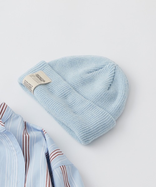 CIAOPANIC TYPY(チャオパニックティピー)の「【KIDS】ニットキャップ(ニットキャップ/ビーニー・キッズ・サックスブルー/ホワイト/イエロー/ネイビー・ONE SIZE)」の12枚目の写真